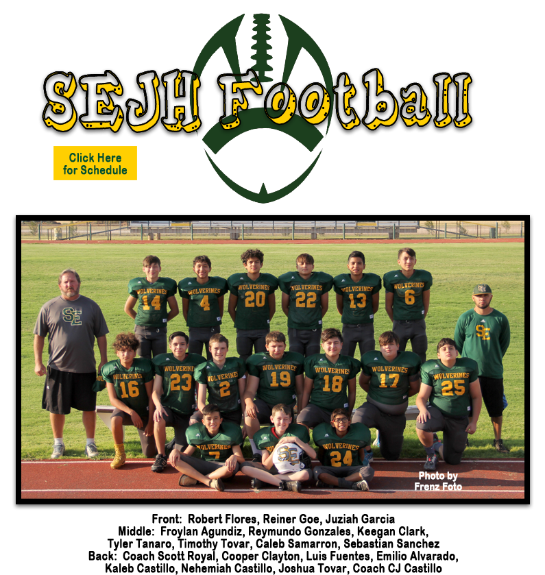 SpringlakeEarth Junior High School Football Home